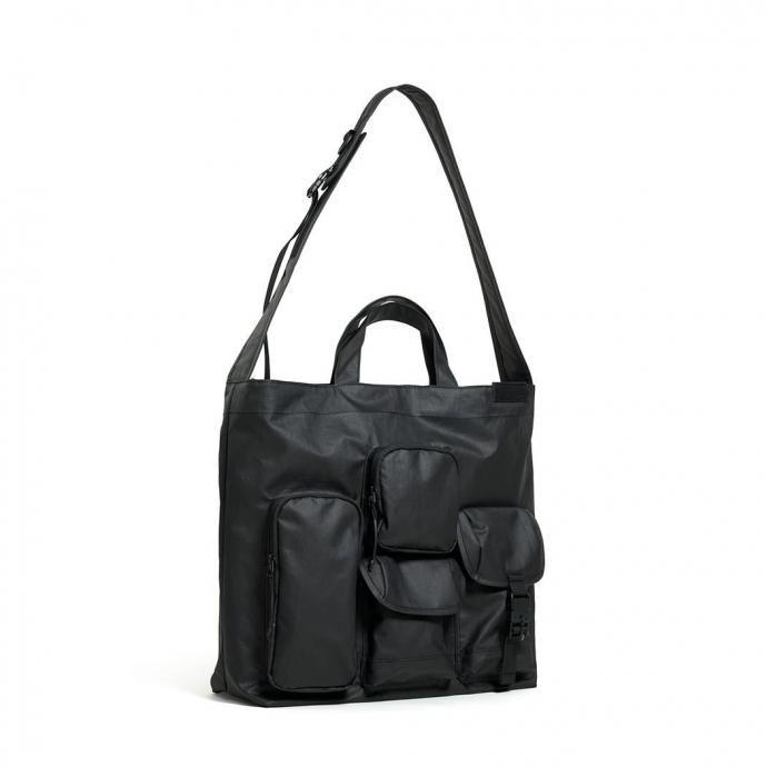 BAICYCLON by bagjack / BCL-68 MULTI POCKETS 2WAY TOTE MEDIUM (BLACK2) バイシクロン バイ バッグジャック トートバッグ ブラック | BAICYCLON by Bagjack | 03