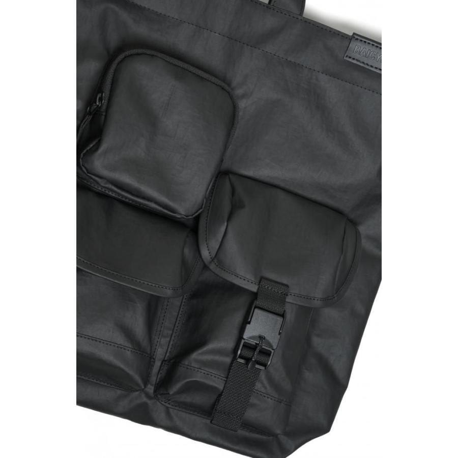 BAICYCLON by bagjack / BCL-68 MULTI POCKETS 2WAY TOTE MEDIUM (BLACK2) バイシクロン バイ バッグジャック トートバッグ ブラック | BAICYCLON by Bagjack | 08