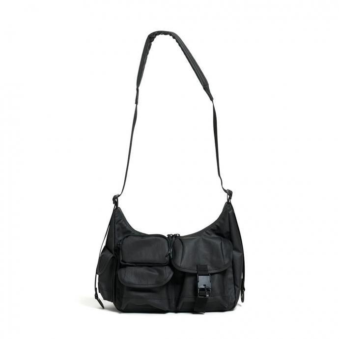 BAICYCLON by bagjack / BCL-85 MULTI POCKETS SHOULDER BAG SMALL (BLACK2) バイシクロン マルチポケット ショルダーバッグ ブラック | BAICYCLON by Bagjack
