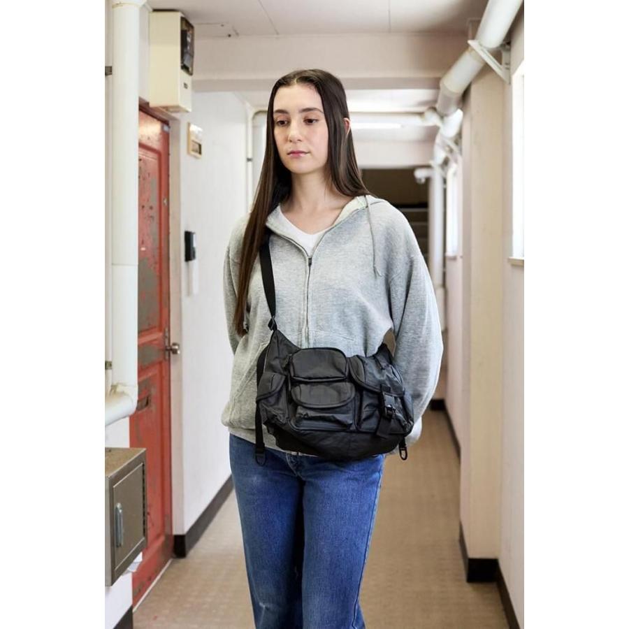 BAICYCLON by bagjack / BCL-85 MULTI POCKETS SHOULDER BAG SMALL (BLACK2) バイシクロン マルチポケット ショルダーバッグ ブラック | BAICYCLON by Bagjack | 14