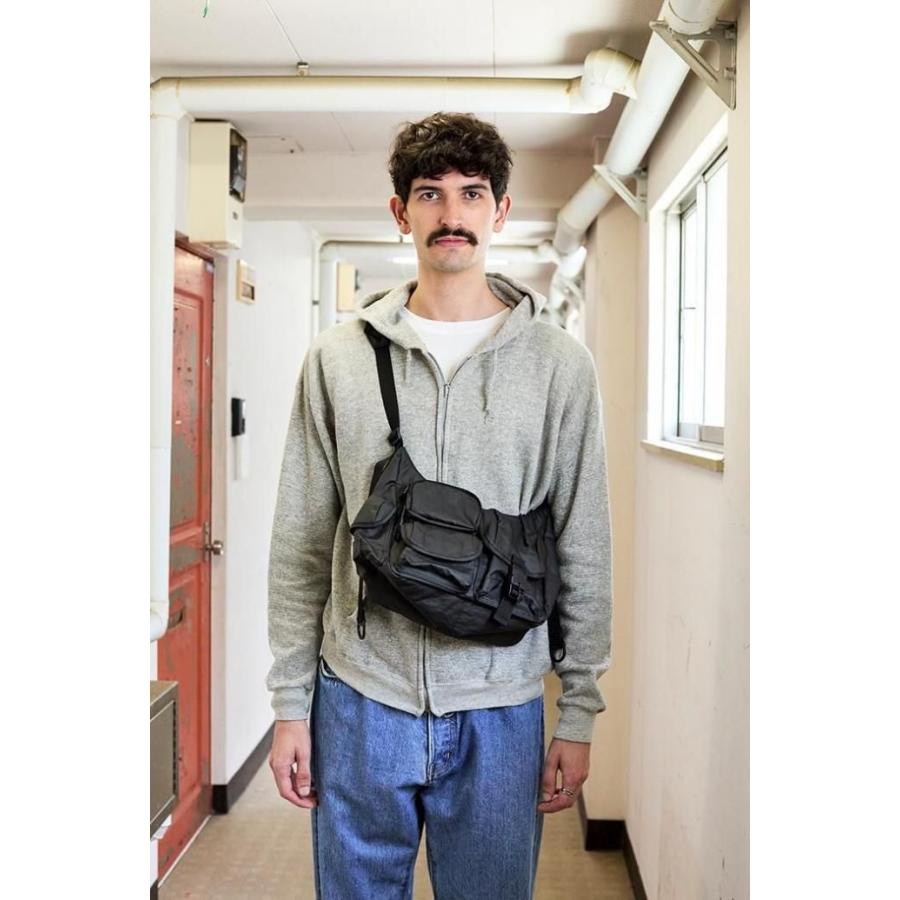 BAICYCLON by bagjack / BCL-85 MULTI POCKETS SHOULDER BAG SMALL (BLACK2) バイシクロン マルチポケット ショルダーバッグ ブラック | BAICYCLON by Bagjack | 17