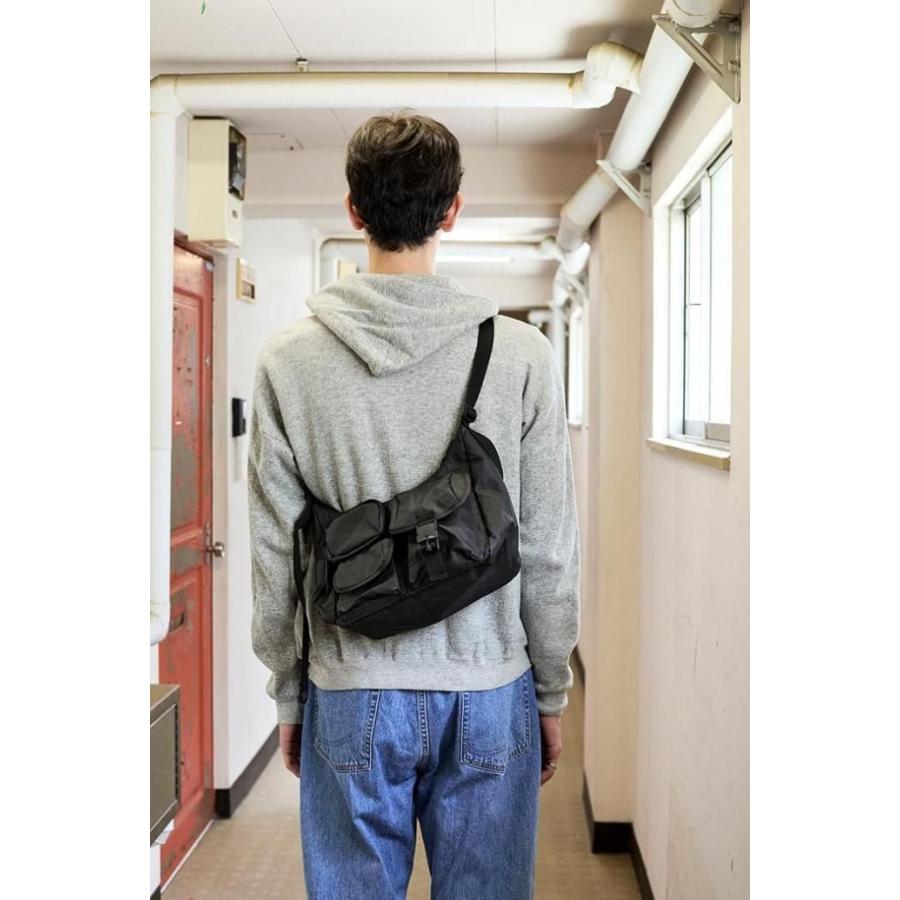 BAICYCLON by bagjack / BCL-85 MULTI POCKETS SHOULDER BAG SMALL (BLACK2) バイシクロン マルチポケット ショルダーバッグ ブラック | BAICYCLON by Bagjack | 19