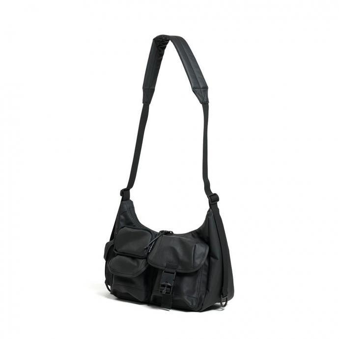 BAICYCLON by bagjack / BCL-85 MULTI POCKETS SHOULDER BAG SMALL (BLACK2) バイシクロン マルチポケット ショルダーバッグ ブラック | BAICYCLON by Bagjack | 01