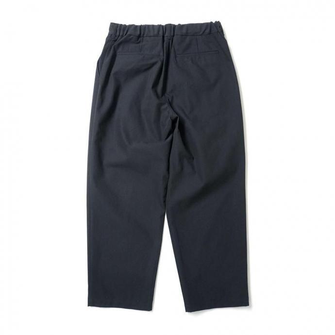 STILL BY HAND スティルバイハンド / PT06253 - BLACK NAVY ディープ2タックパンツ ブラックネイビー | STILL BY HAND | 01
