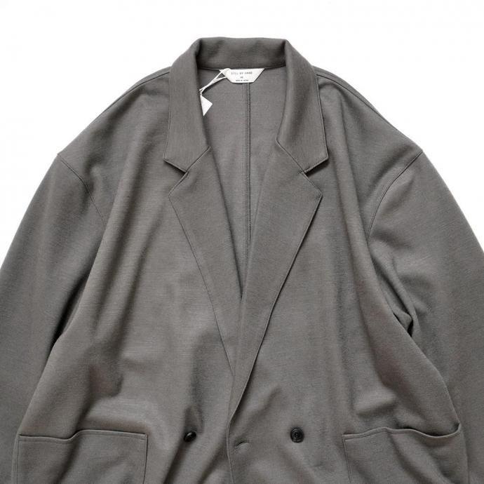 STILL BY HAND スティルバイハンド / CS03253 - GREIGE ウールジャージージャケット グレージュ | STILL BY HAND | 02