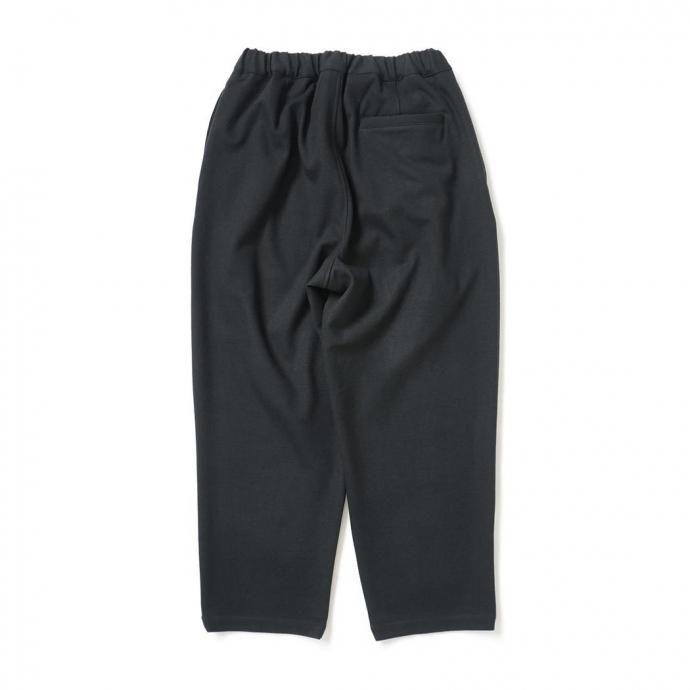 STILL BY HAND スティルバイハンド / CS04253 - CHARCOAL ウールジャージー 2タックパンツ チャコール | STILL BY HAND | 01