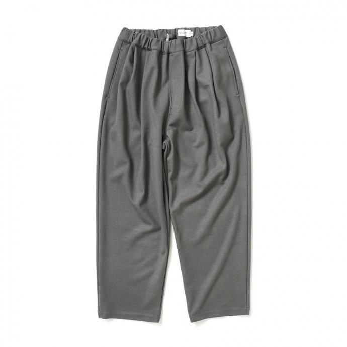 STILL BY HAND スティルバイハンド / CS04253 - GREIGE ウールジャージー 2タックパンツ グレージュ | STILL BY HAND
