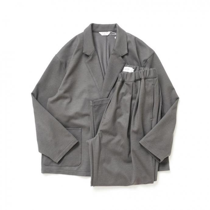 STILL BY HAND スティルバイハンド / CS04253 - GREIGE ウールジャージー 2タックパンツ グレージュ | STILL BY HAND | 05