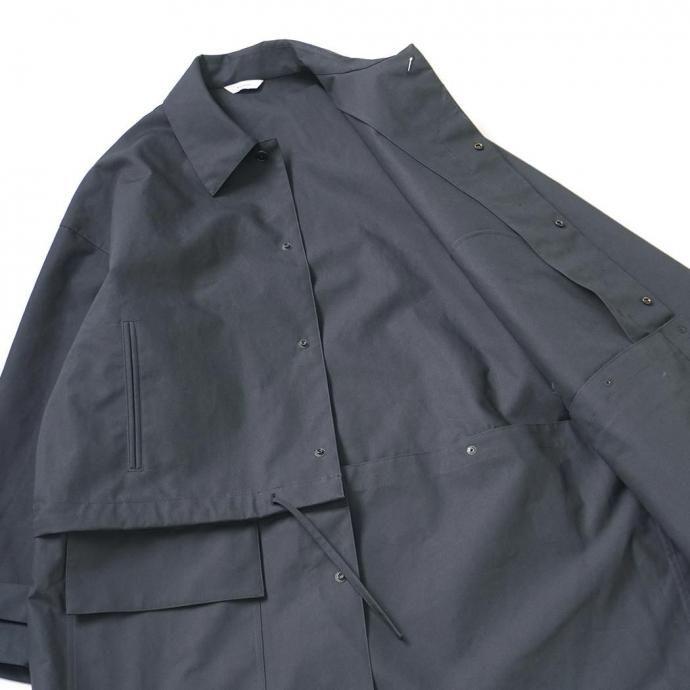kontor / KON-CO03253 - BLACK NAVY 3レイヤー素材 デタッチャブルコート |  | 07