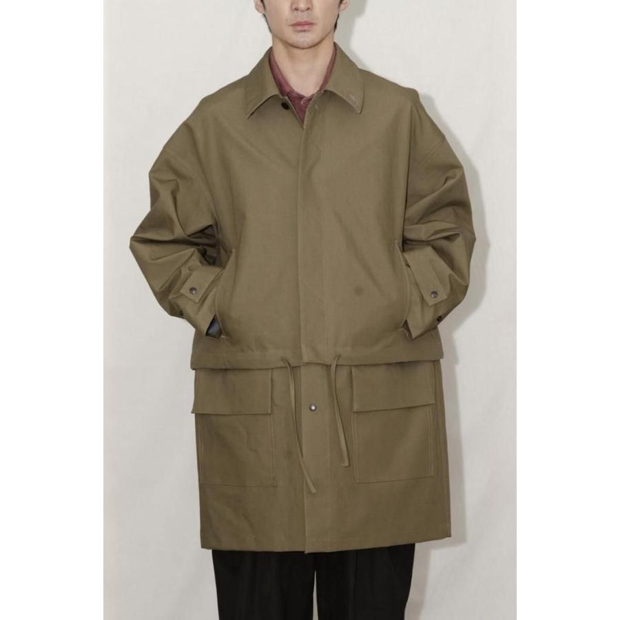 kontor / KON-CO03253 - BLACK NAVY 3レイヤー素材 デタッチャブルコート |  | 09