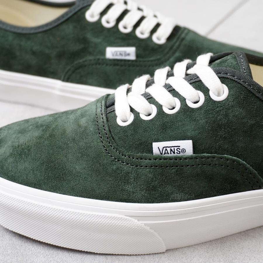 VANS / Authentic - Dried Kelp Green VN000D7YEMU ヴァンズ ピッグスウェード オーセンティック グリーン Pig Suede | VANS | 02