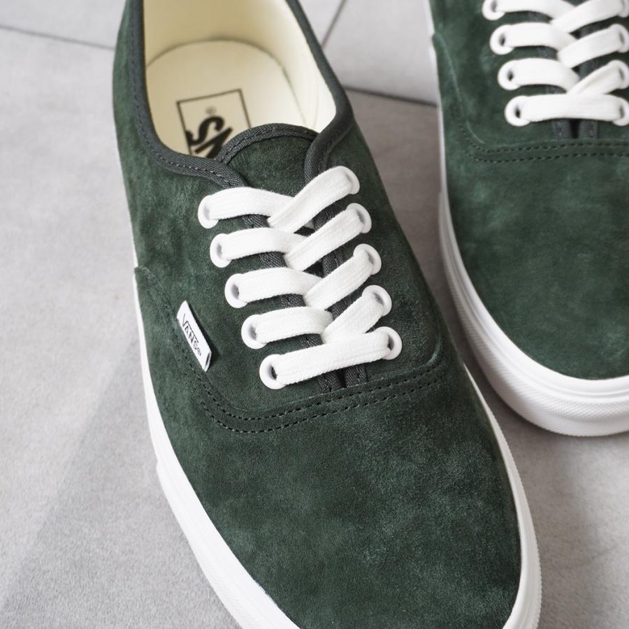 VANS / Authentic - Dried Kelp Green VN000D7YEMU ヴァンズ ピッグスウェード オーセンティック グリーン Pig Suede | VANS | 03