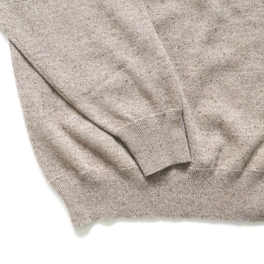 STILL BY HAND スティルバイハンド / KN03253 - SAND BEIGE シルク混 プルオーバーセーター | STILL BY HAND | 03