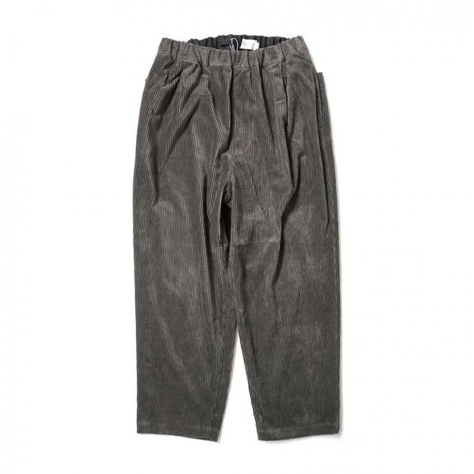 STILL BY HAND スティルバイハンド / PT03253 - KHAKI BROWN コーデュロイ イージーパンツ | STILL BY HAND