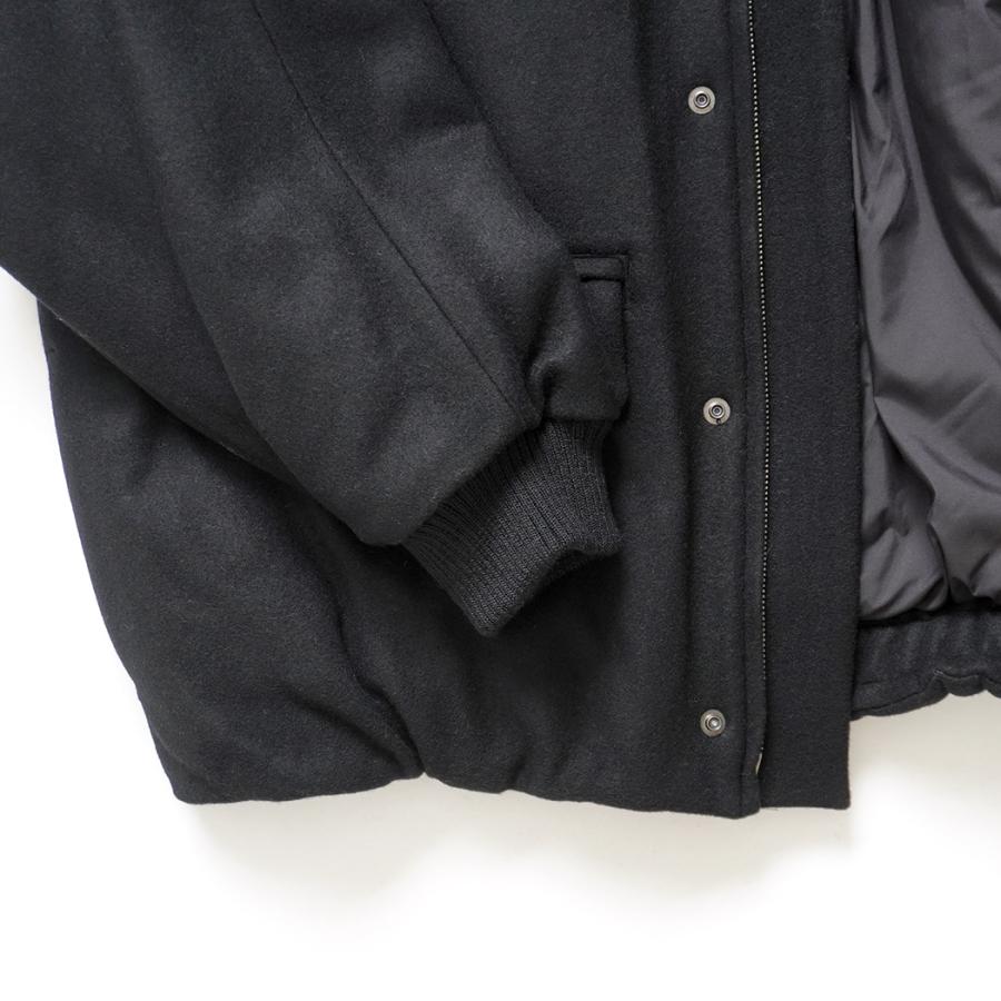 STILL BY HAND スティルバイハンド / BL07253 - BLACK パデッド ウールブルゾン | STILL BY HAND | 03