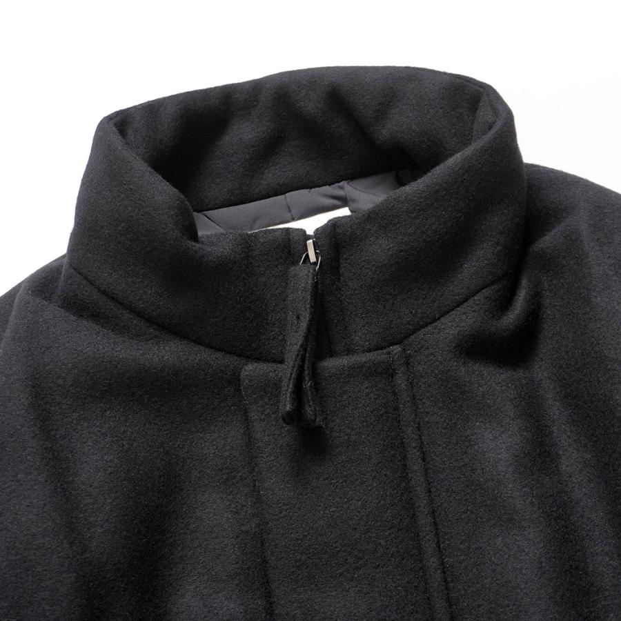 STILL BY HAND スティルバイハンド / BL07253 - BLACK パデッド ウールブルゾン | STILL BY HAND | 02