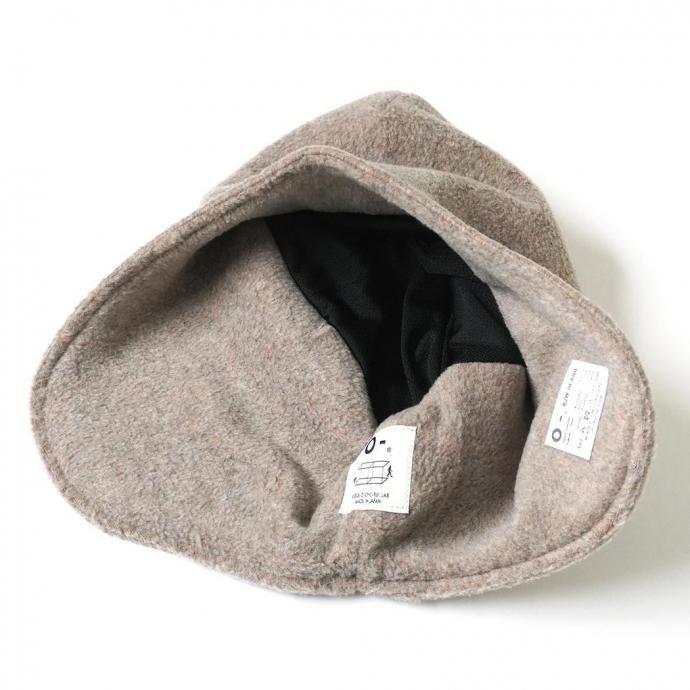 O- オー / K/W BEANIE フリースビーニー O-W-24 - Greige グレージュ |  | 04