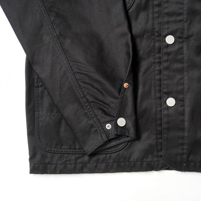 O- オー / XXC-JK モールスキン素材 チョアジャケット - Black O-15 ブラック 0-cho-rui-lab レイチョウルイラボ ポイント 消化 | オー | 14