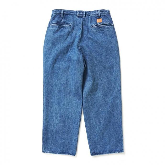 O- オー / N.N.Z. DENIM TROUSERS W - Indigo Fade Bio デニムスラックス O-N-07-F レイチョウルイラボ | オー | 01