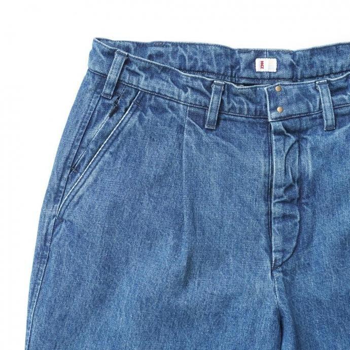 O- オー / N.N.Z. DENIM TROUSERS W - Indigo Fade Bio デニムスラックス O-N-07-F レイチョウルイラボ | オー | 02