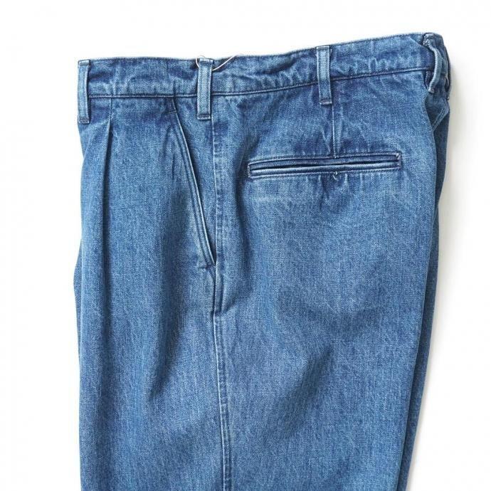 O- オー / N.N.Z. DENIM TROUSERS W - Indigo Fade Bio デニムスラックス O-N-07-F レイチョウルイラボ | オー | 03
