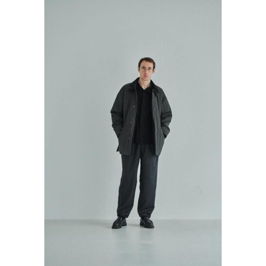 STILL BY HAND スティルバイハンド / PT05253 - CHARCOAL フリーアジャスティング ウールパンツ | STILL BY HAND | 08