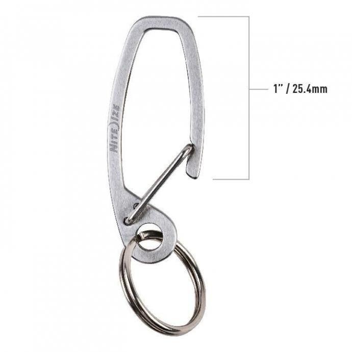 NITE IZE ナイトアイズ / Deep Pocket Key Carabiner ディープ ポケット カラビナー キーホルダー アクセサリー キーリング | NITE IZE | 02