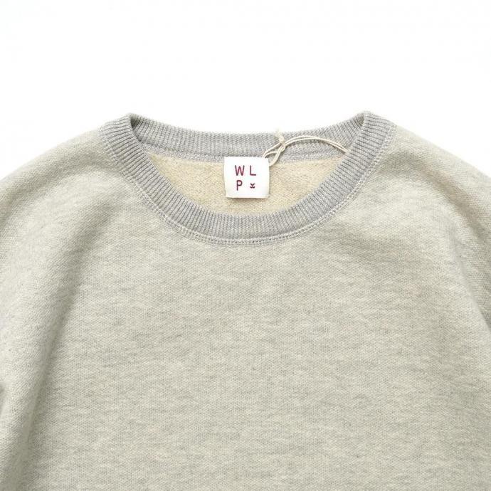 WLP / CREW NECK PO - ライトグレー RL2510 ダブルエルピー ウールコットンニット クルーネックプルオーバー |  | 02