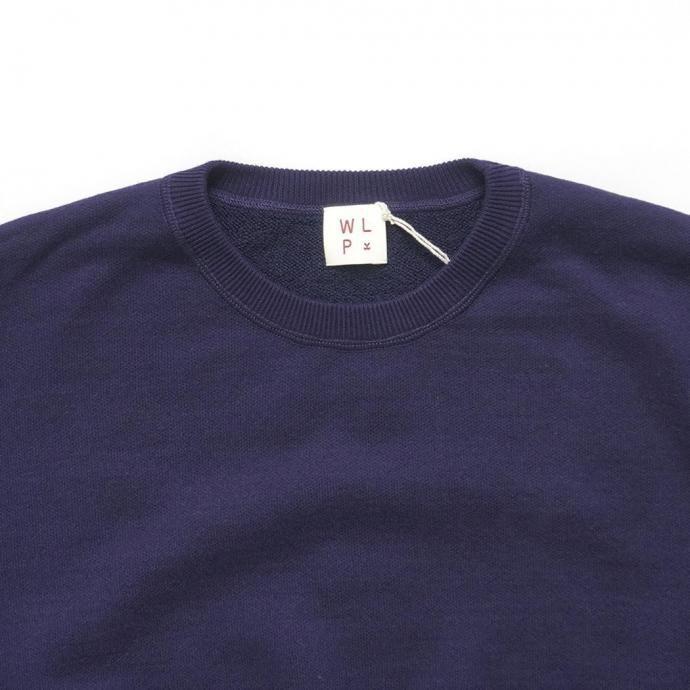 WLP / CREW NECK PO - ネイビー RL2510 ダブルエルピー ウールコットンニット クルーネックプルオーバー |  | 02