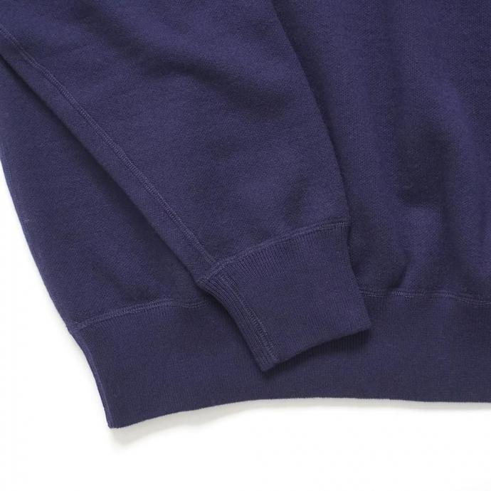 WLP / CREW NECK PO - ネイビー RL2510 ダブルエルピー ウールコットンニット クルーネックプルオーバー |  | 03