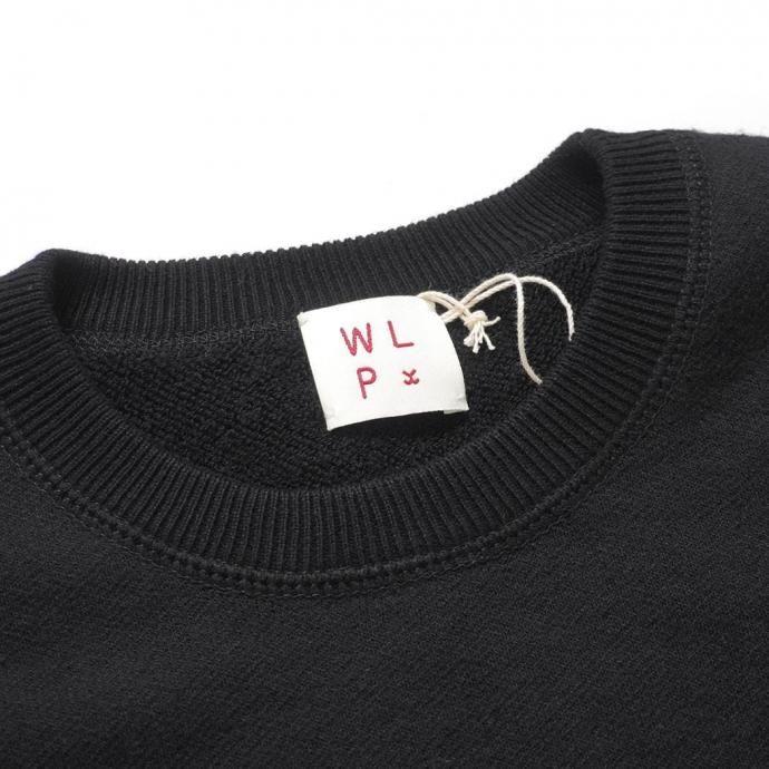 WLP / CREW NECK PO - ブラック RL2510 ダブルエルピー ウールコットンニット クルーネックプルオーバー |  | 05