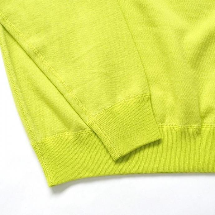 WLP / CREW NECK PO - ライムグリーン RL2510 ダブルエルピー ウールコットンニット クルーネックプルオーバー |  | 03