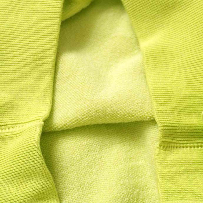 WLP / CREW NECK PO - ライムグリーン RL2510 ダブルエルピー ウールコットンニット クルーネックプルオーバー |  | 04