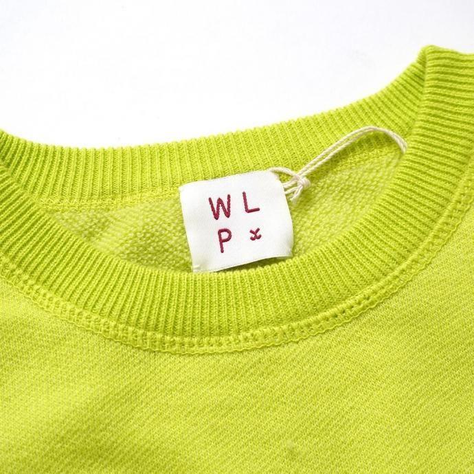 WLP / CREW NECK PO - ライムグリーン RL2510 ダブルエルピー ウールコットンニット クルーネックプルオーバー |  | 05