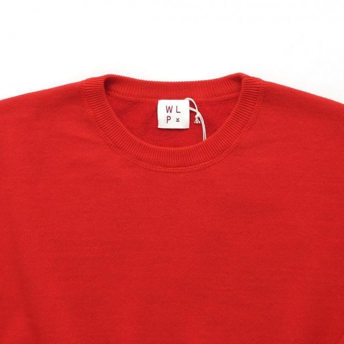 WLP / CREW NECK PO - レッド RL2510 ダブルエルピー ウールコットンニット クルーネックプルオーバー |  | 02