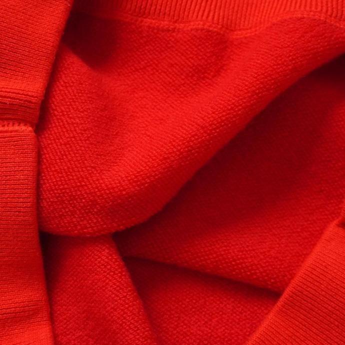 WLP / CREW NECK PO - レッド RL2510 ダブルエルピー ウールコットンニット クルーネックプルオーバー |  | 04