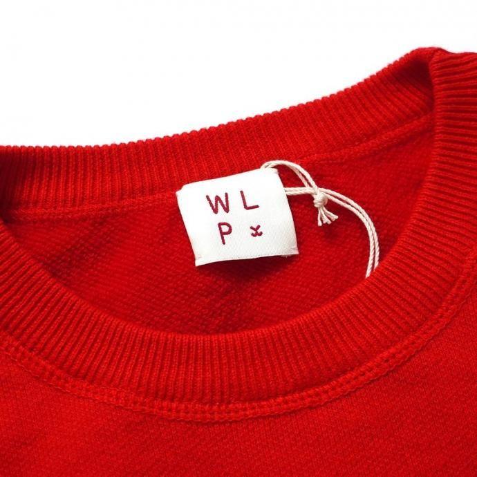 WLP / CREW NECK PO - レッド RL2510 ダブルエルピー ウールコットンニット クルーネックプルオーバー |  | 05
