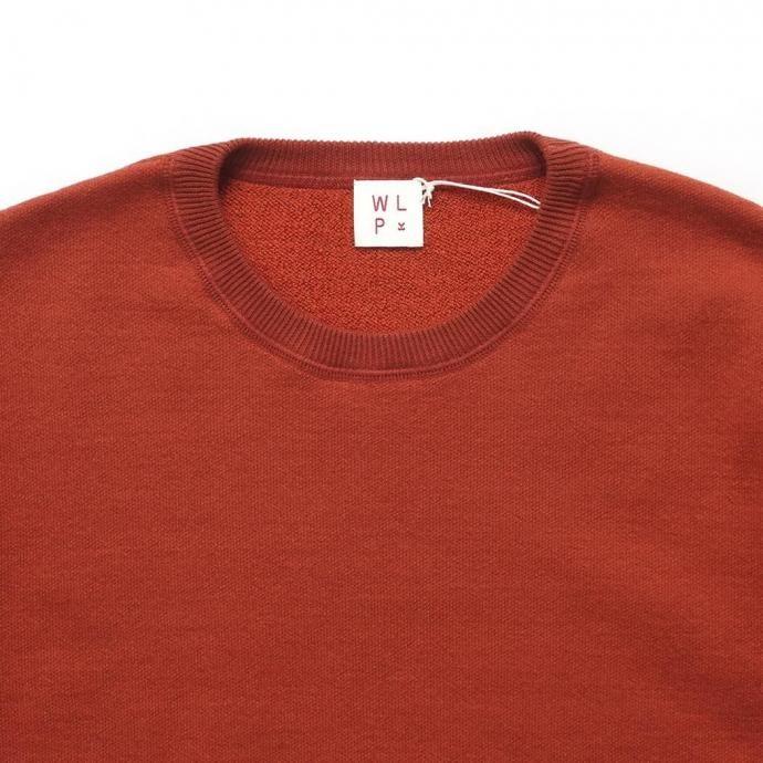 WLP / CREW NECK PO - ブリック RL2510 ダブルエルピー ウールコットンニット クルーネックプルオーバー |  | 02