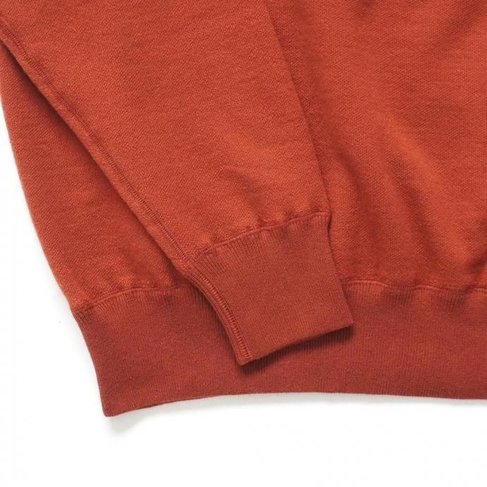 WLP / CREW NECK PO - ブリック RL2510 ダブルエルピー ウールコットンニット クルーネックプルオーバー |  | 03