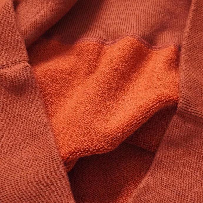 WLP / CREW NECK PO - ブリック RL2510 ダブルエルピー ウールコットンニット クルーネックプルオーバー |  | 04