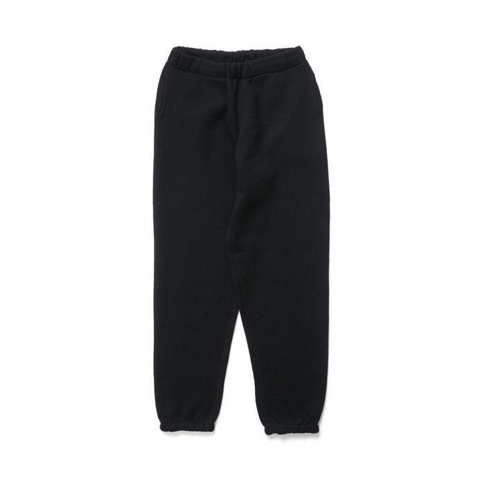 WLP / PANTS - ブラック RL2511 ダブルエルピー ウールコットンニット パンツ | 