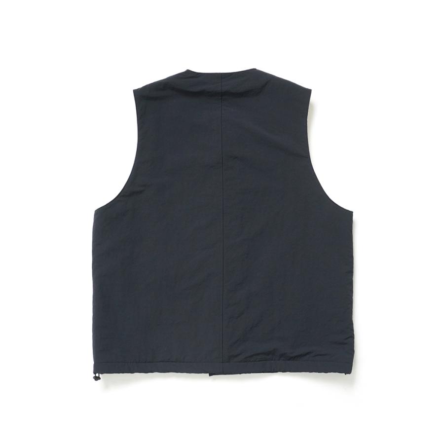 STILL BY HAND スティルバイハンド / VE01254 - DARK NAVY ナイロン／ボア アウターベスト | STILL BY HAND | 01