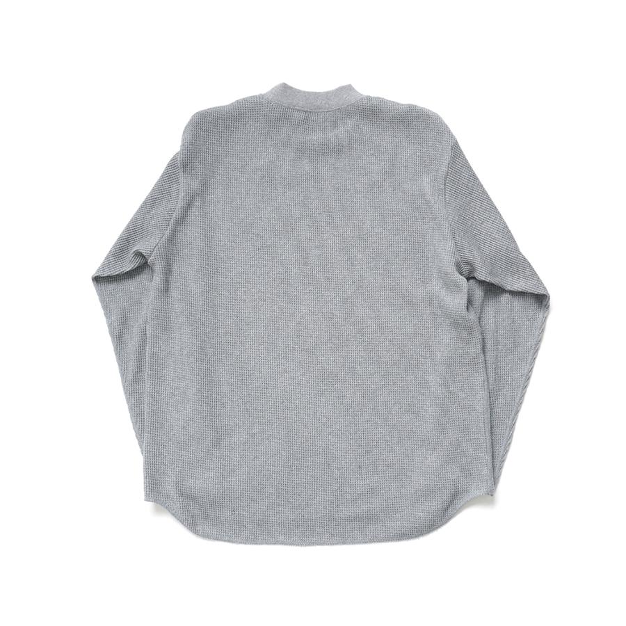 STILL BY HAND スティルバイハンド / CS01254 - HEATHER GREY サーマルカットソー | STILL BY HAND | 01