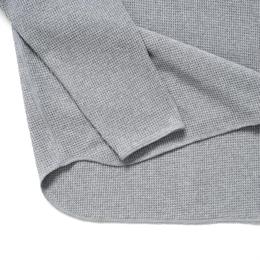 STILL BY HAND スティルバイハンド / CS01254 - HEATHER GREY サーマルカットソー | STILL BY HAND | 03