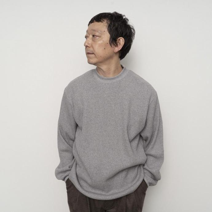 STILL BY HAND スティルバイハンド / CS01254 - HEATHER GREY サーマルカットソー | STILL BY HAND | 04