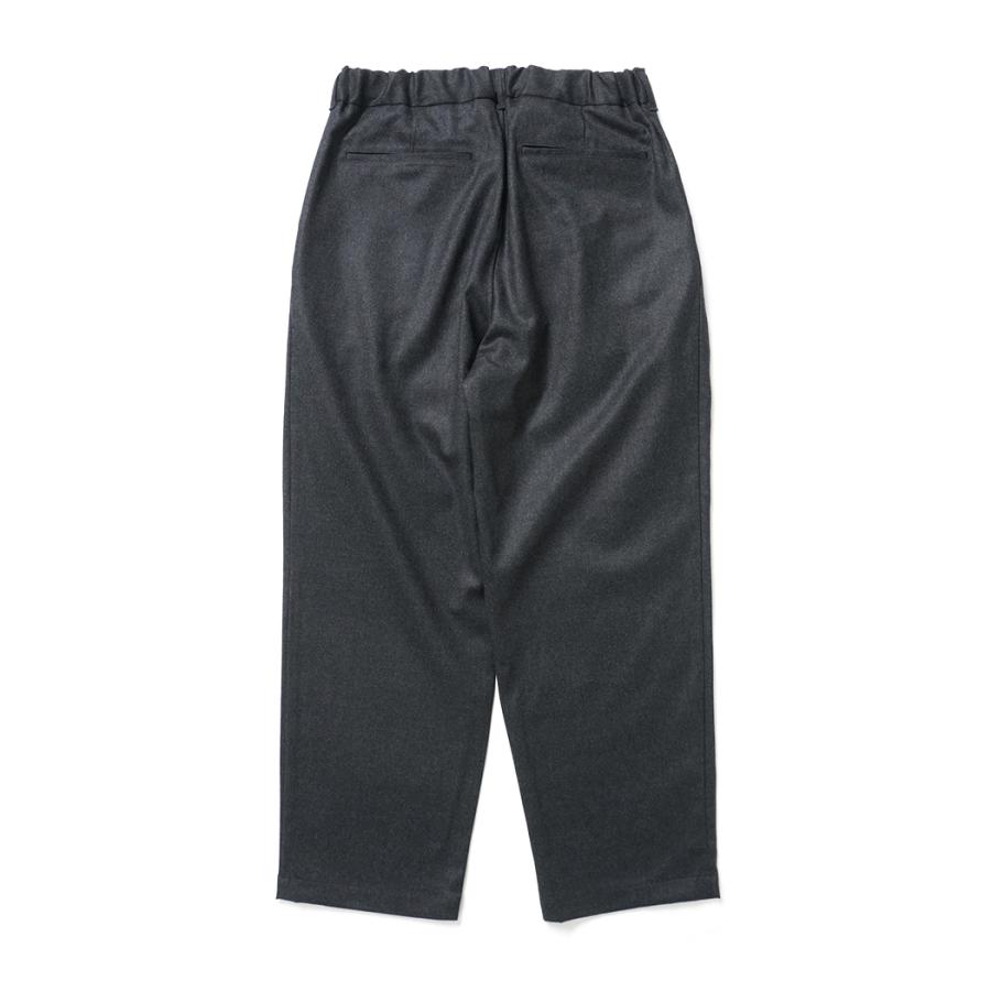 STILL BY HAND スティルバイハンド / PT04254 - CHARCOAL ウォッシャブルウール スラックス | STILL BY HAND | 01
