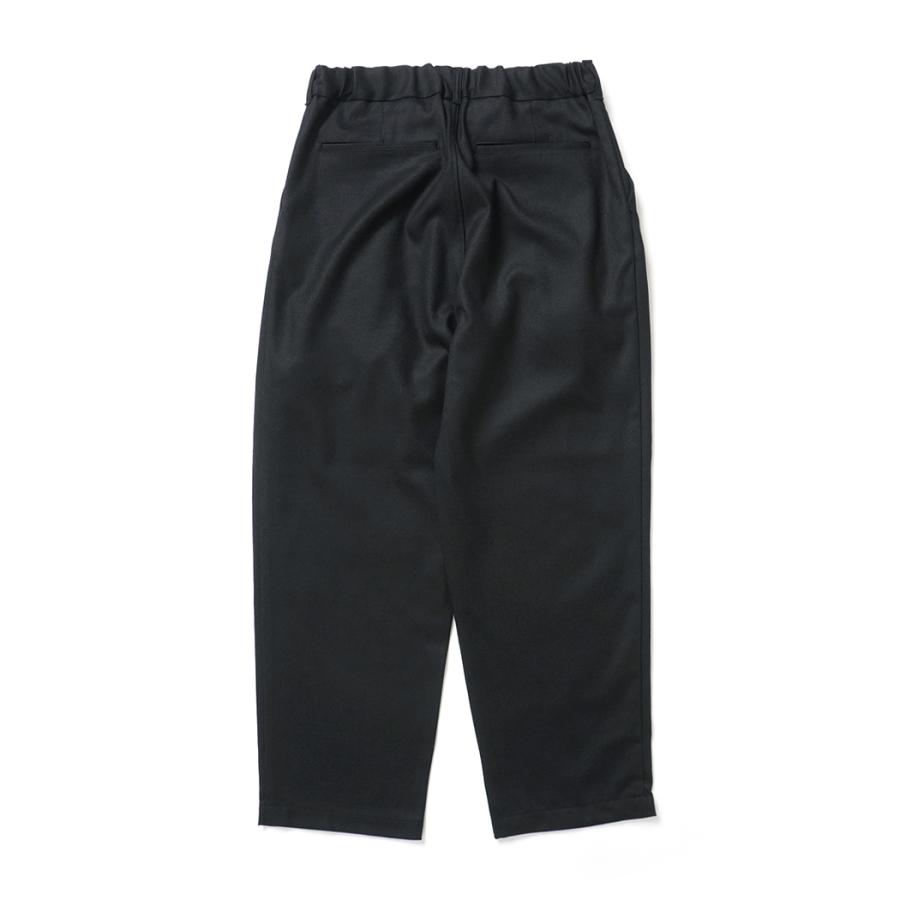 STILL BY HAND スティルバイハンド / PT04254 - BLACK ウォッシャブルウール スラックス | STILL BY HAND | 01