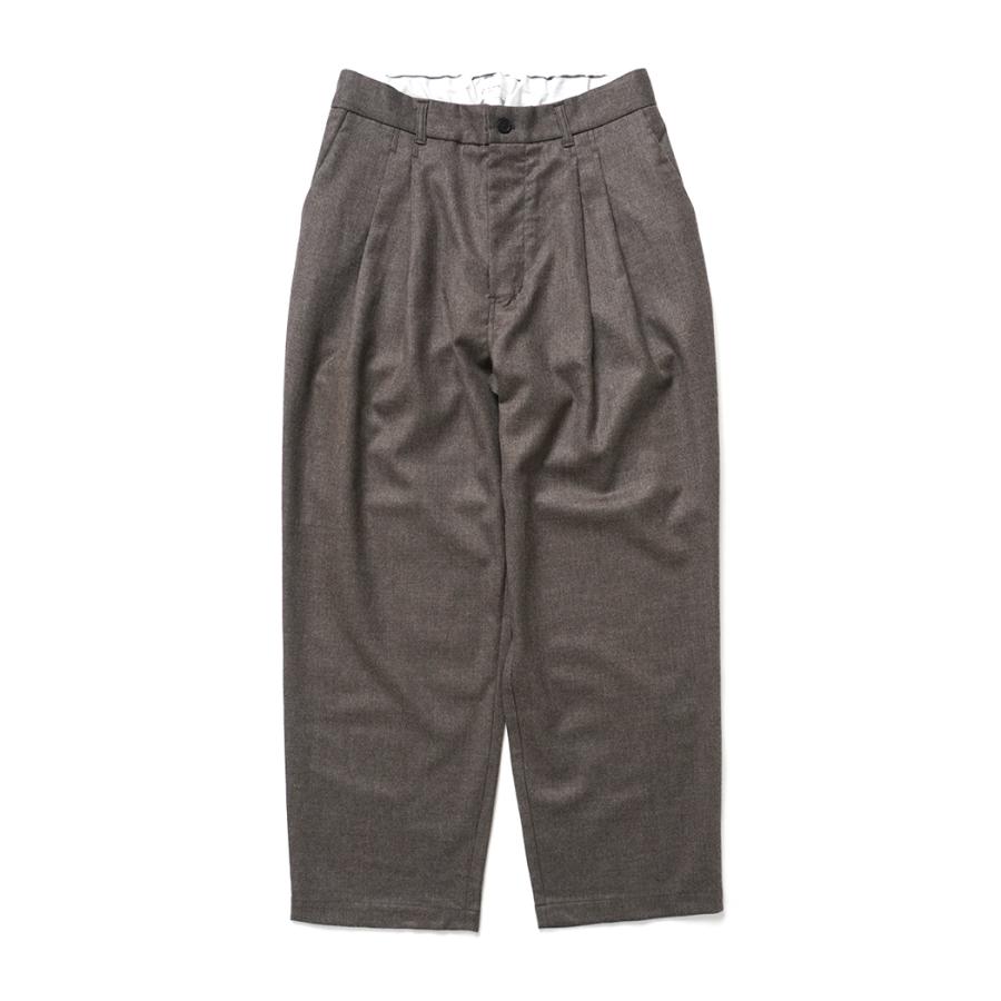 STILL BY HAND スティルバイハンド / PT04254 - MOCHA ウォッシャブルウール スラックス | STILL BY HAND