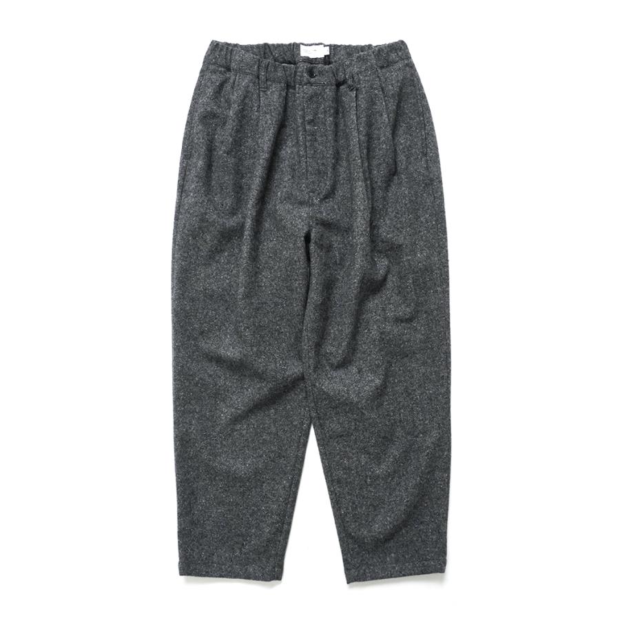 STILL BY HAND スティルバイハンド / PT02254 - GREY シルクネップ ウールパンツ グレー | STILL BY HAND