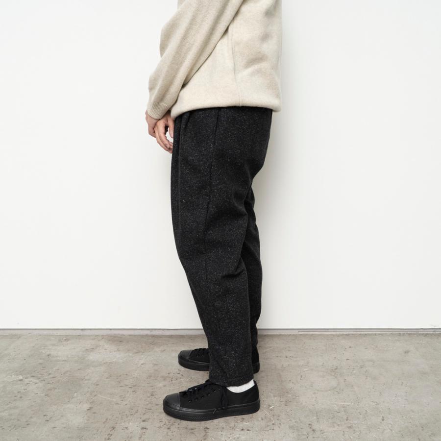 STILL BY HAND スティルバイハンド / PT02254 - GREY シルクネップ ウールパンツ グレー | STILL BY HAND | 06